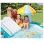 Подарете на вашите деца безкрайно удоволствие с надуваемия басейн за игра и пързалка от I N T E X, снимка 1