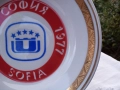 Колекционерска чиния - Универсиада София 1977, снимка 3