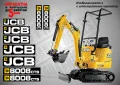 JCB 8055zts стикери надписи, снимка 11