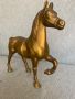 месингова статуетка на кон , снимка 7