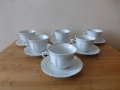 Български порцеланов сервиз за кафе Изида 1980 г, снимка 1