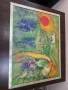 Картина на Marc Chagall- The Lovers of Vence 1957 г, снимка 12