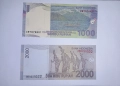 Индонезия 1000 / 2000 рупии UNC, снимка 2