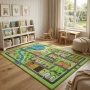 Детски килим 120x160 см, 12 дизайна, водоустойчив, неплъзгащ се, снимка 2