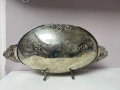 Сребърна фруктиера – проба 800 – масивно сребро, снимка 2