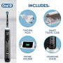 Електрическа четка за зъби Oral-B Genius 9000 Midnight Black 6 програми 4 глави Bluetooth USB, снимка 6