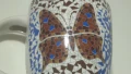 Чаша с мозайка с пеперуда и гущер, снимка 11