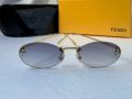 Fendi Дамски слънчеви очила елипса овални 4 цвята, снимка 7