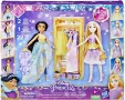 Моден гардероб Disney Princess - С кукли Жасмин и Рапунцел, снимка 2