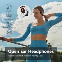 Слушалки с отворено ухо Roujune, Bluetooth 5.3 с кукички за уши, IPX5, сензорно управление, снимка 2 - Слушалки, hands-free - 45716603