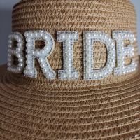Дамска лятна шапка със синджир. Bride , снимка 2 - Шапки - 45355152