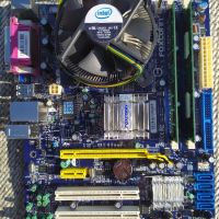 ✅ Дънна платка Foxconn 45CMX + Чисто нов процесор Intel(R) Core(TM)2 Duo CPU E8400 3.00GHz Ram: 3GB , снимка 2 - Процесори - 45641827