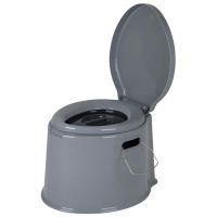 Bo-Camp Преносима тоалетна, 7 литра, сива(SKU:428679, снимка 1 - Други стоки за дома - 45255440