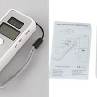 Дигитален тестер за алкохол в кръвта, бърза реакция, функция часовник, таймер, бял - AT002, снимка 9 - Друга електроника - 45056668
