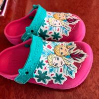 Детски чехли джапанки Крокс crocs Замръзналото кралство Елза Frozen, снимка 2 - Детски сандали и чехли - 45267180