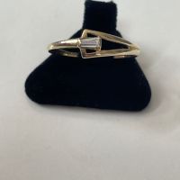 Златен пръстен 14 карата, снимка 4 - Пръстени - 45852129