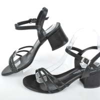 СЕЗОН'24! Ниски елегантни дамски сандали с широк ток - Два цвята, снимка 2 - Сандали - 44938534