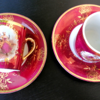 2 Японски чашки, снимка 4 - Декорация за дома - 45021792