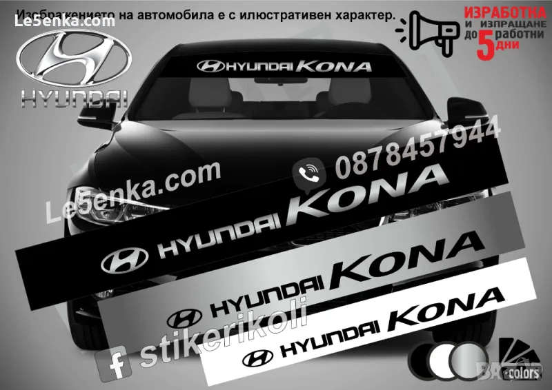 Сенник Hyundai Kona, снимка 1