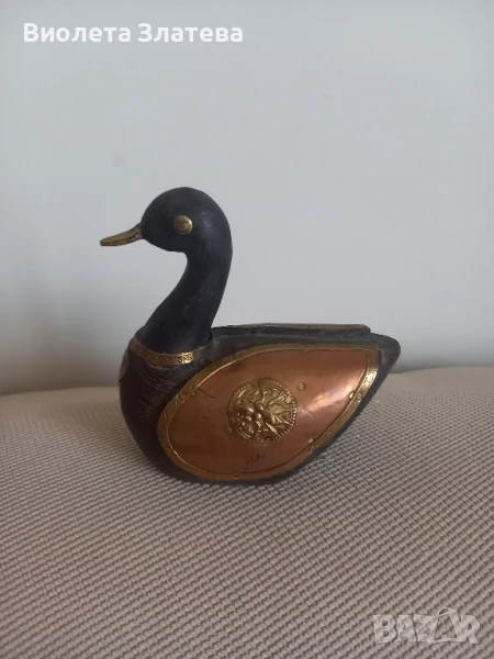  Дървено пате, снимка 1