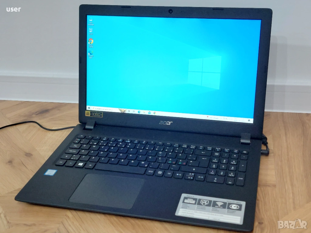 15.6" лаптоп Acer Aspire A315-51 Core i5-7200u, 6GB RAM, 128GB SSD, снимка 1