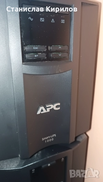 Продавам UPS - APS Smart UPS 1000 със нови акумулатори - SMT1000I, снимка 1