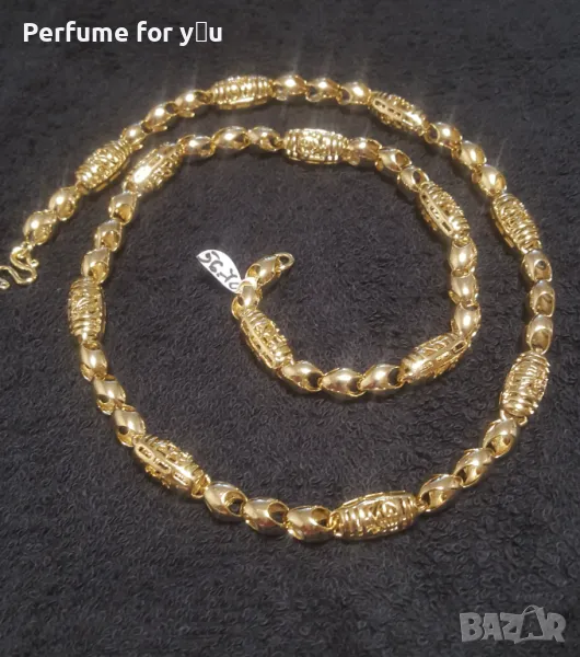 Позлатен синджир 14 К, снимка 1