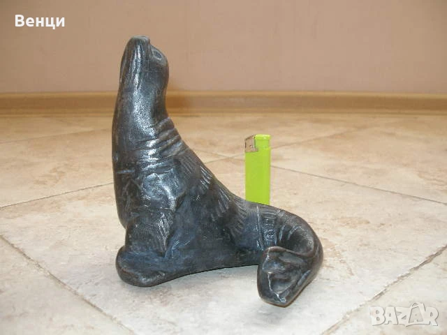 Чугунена Фигура Скулптура, снимка 1