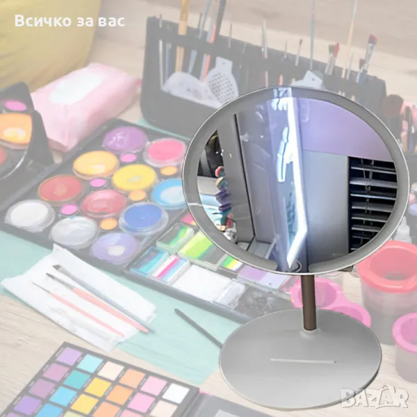 Стилно и функционално LED огледало за перфектна визия, снимка 1