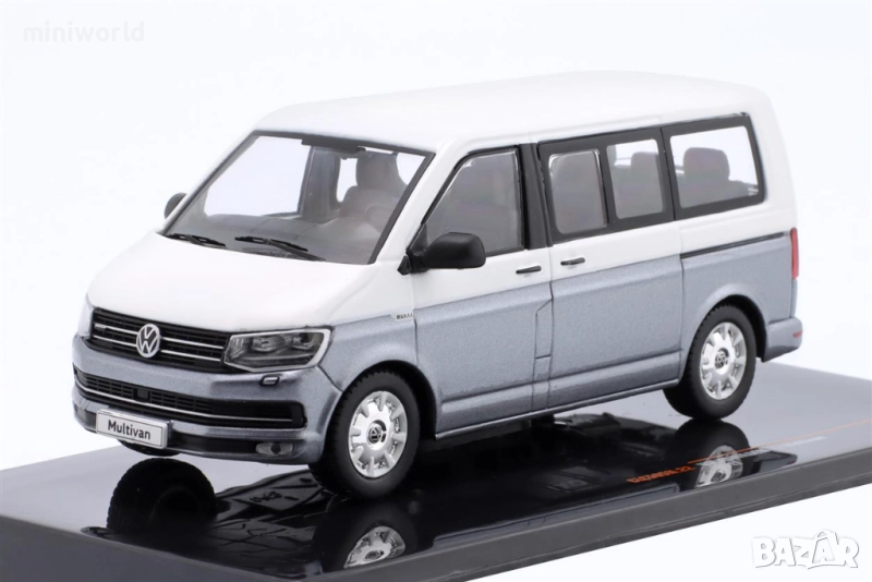 Volkswagen VW T6 Bus Multivan 2017 - мащаб 1:43 на IXO models нов PVC дисплей-кейс, снимка 1