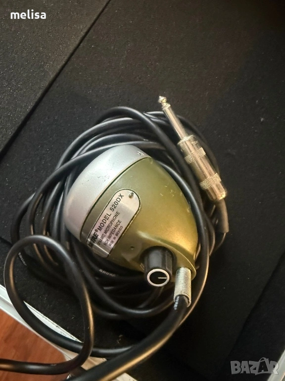 Динамичен микрофон Shure "Bicycle Light" 520DX "Green Bullet", снимка 1