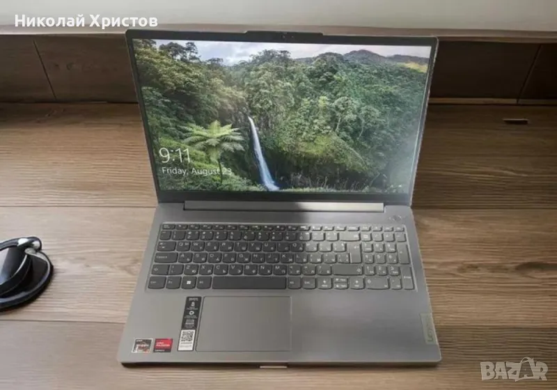 Продавам Лаптоп Lenovo IdeaPad Slim 3 15ABR8, 15.6" Ryzen 7 7730U,16GB, снимка 1