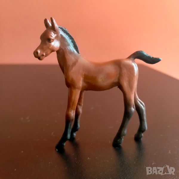 Колекционерска фигурка Schleich Horse Brown Foal W.Germany 13103, снимка 1