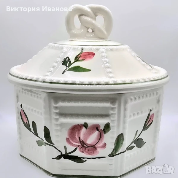 Ръчно рисувана кутия , снимка 1