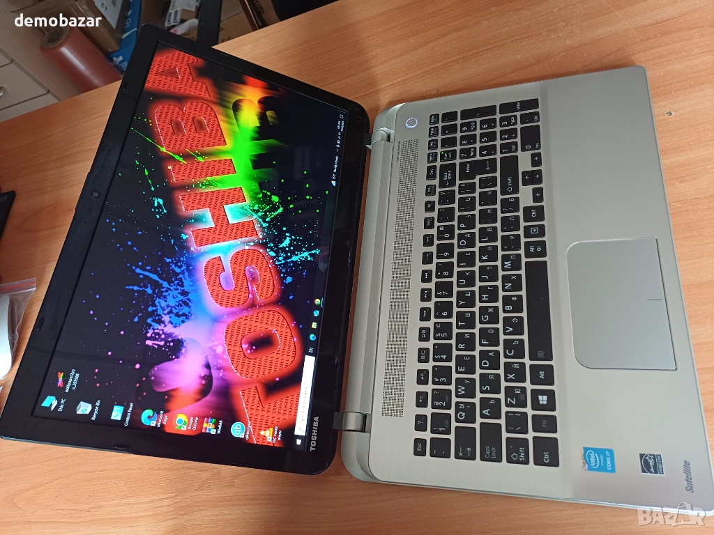 15.6'FullHD IPS Toshiba™i7/12GB Ram/AMD Radeon R7 - 2GB/240GB SSD, снимка 1