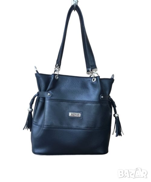 Дамска луксозна чанта тип торба в пастелни цветове 30х34см, снимка 1