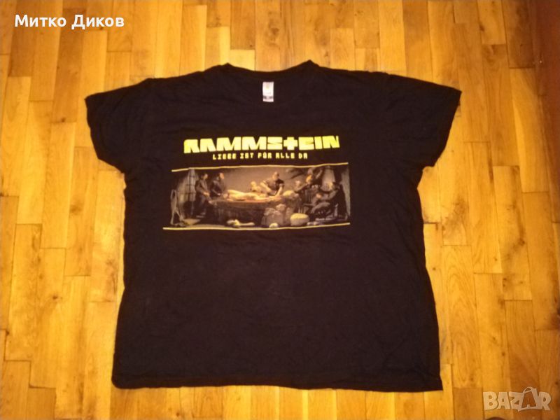 Rammstein Liebe ist fur alle da маркова тениска Keya памук размер ХЛ , снимка 1
