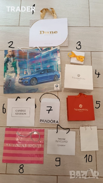 подаръчна торбичка  Guess Adidas Dune Nomination Pandora Victoria’s secret SWAROVSKI BMW Motorrad , снимка 1