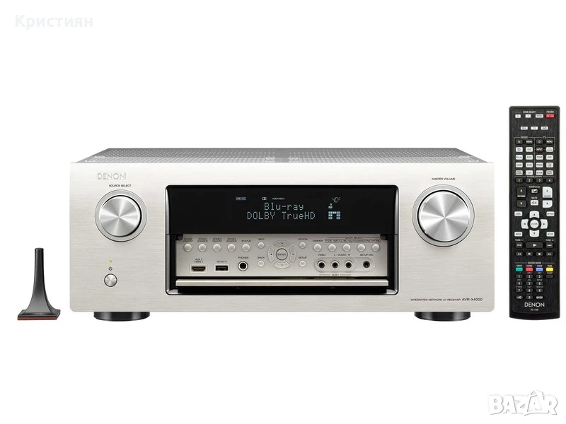 Продавам Ресивер DENON AVR X4000, снимка 1