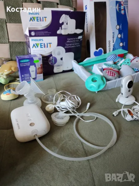 Безжична електрическа помпа за кърма Philips Avent SCF396/11, снимка 1