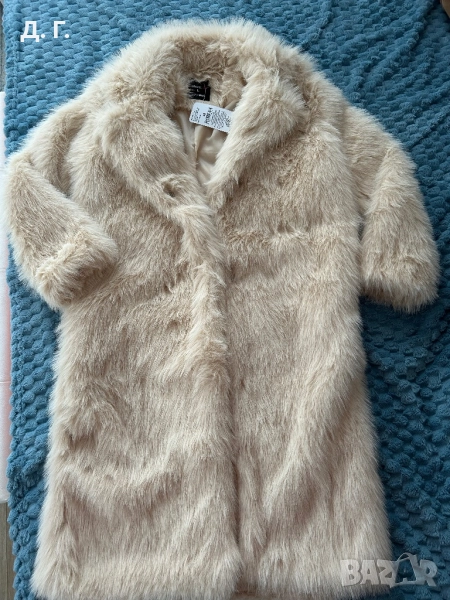 Палто с косъм, снимка 1
