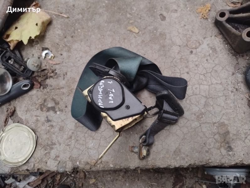 Колан Заден Ляв За Нисан Примера Седан 1991г / Nissan Primera Sedan 1991y, снимка 1