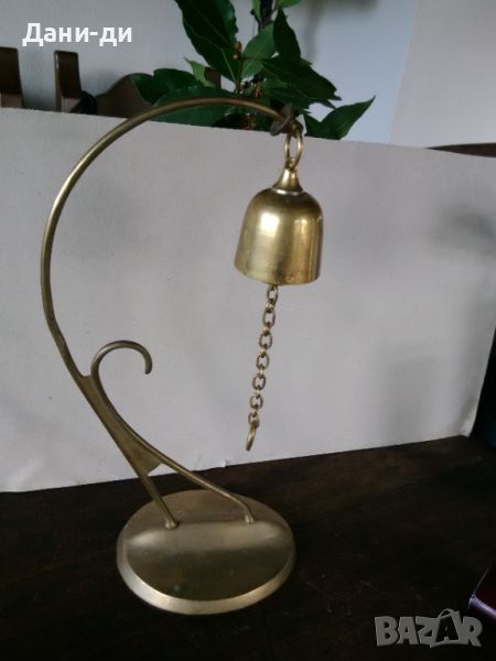 Камбана настолна от месинг ( бронз), снимка 1