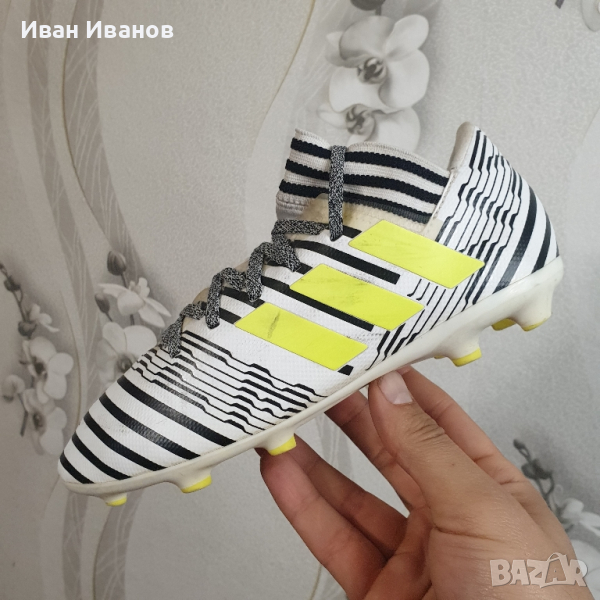 бутонки  ADIDAS NEMEZIZ 17.3 FG J номер 36-36,5, снимка 1