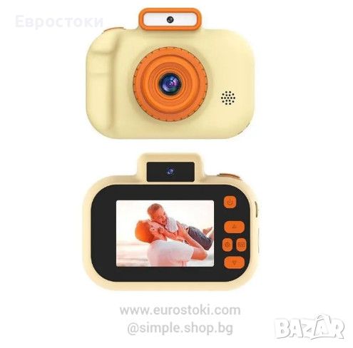 Детски цифров фотоапарат Kids Camera H7, вградена светкавица, снимка 1