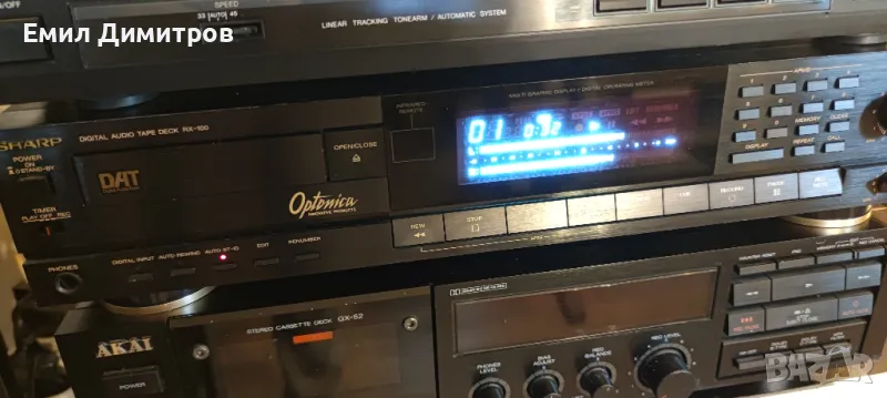 Sharp DAT RX-100 Tape Deck, снимка 1