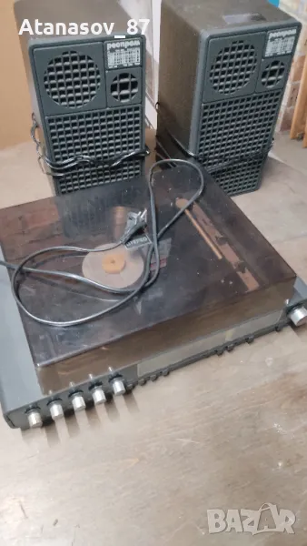 Грамофон Респром РГС 221 с тонколони, снимка 1