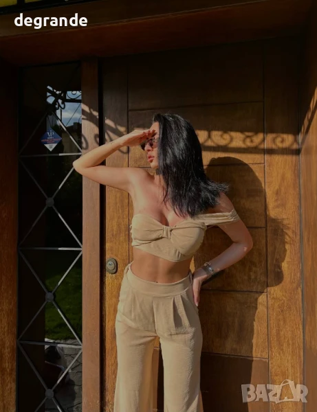 Бежав комплект от две части, снимка 1