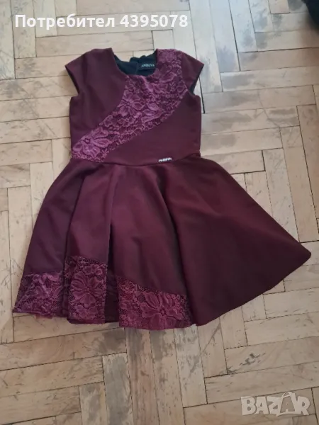 Рокля 134 размер, снимка 1