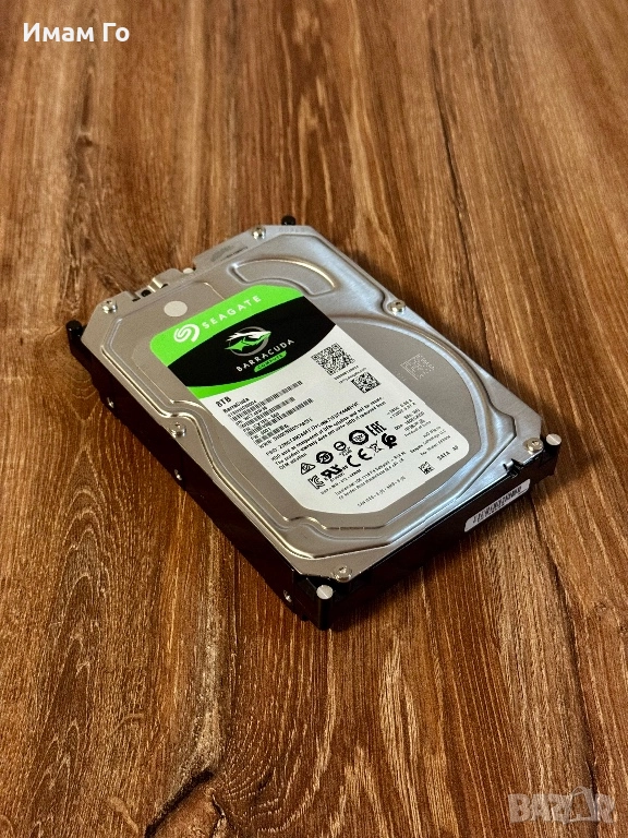 Seagate Barracuda 8TB – твърд диск / HDD / компютърен диск, снимка 1